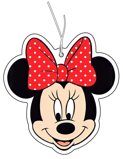 Mickey Mouse Fare Tasarımlı Dekoratif Araç Kokusu Ve Aksesuarı - 10'lu Paket